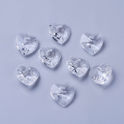 Romantic Valentines Ideas Glass Charms G030V14mm-18-1