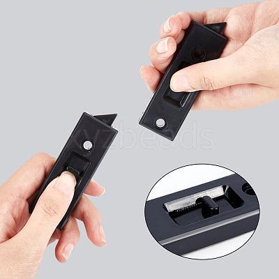 2 Pairs Plastic Window Latch Locks KY-GF0001-26A-1