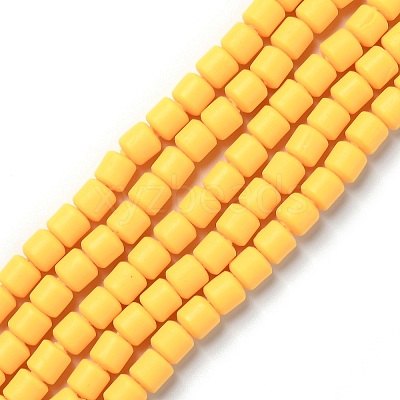 Handmade Polymer Clay Bead Strands CLAY-ZX006-01-208-1