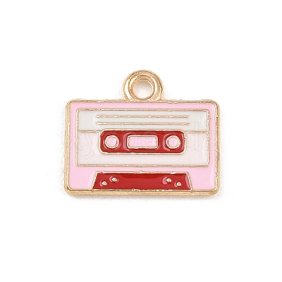 Valentine's Day Alloy Enamel Pendants ENAM-I084-01KCG-16-1