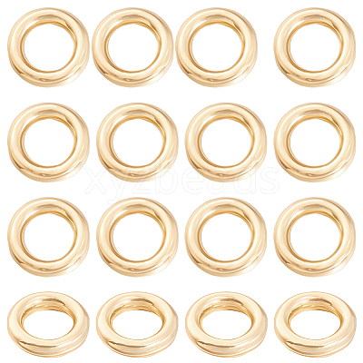 200Pcs 304 Stainless Steel Round Rings STAS-BBC0010-21C-1