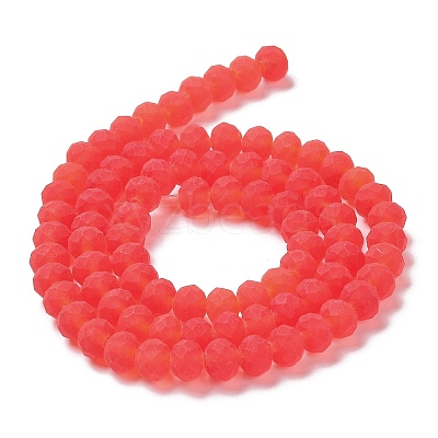 Transparent Glass Beads Strands EGLA-A034-T8mm-MD01-1
