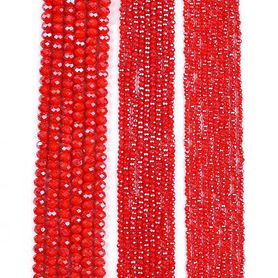 Electroplate Glass Beads Strands LS-EGLA-A044-P2mm-A22-1