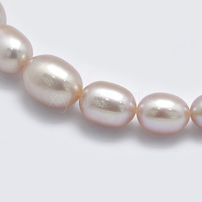 Natural Cultured Freshwater PearlBeads Strands PEAR-K003-21B-1