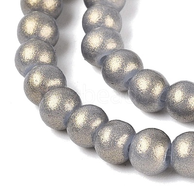 Baking Paint Glass Pearl Beads Strands DGLA-ZX001-05B-07-1