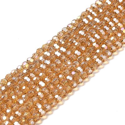 Transparent Glass Beads EGLA-A035-T4mm-B17-1