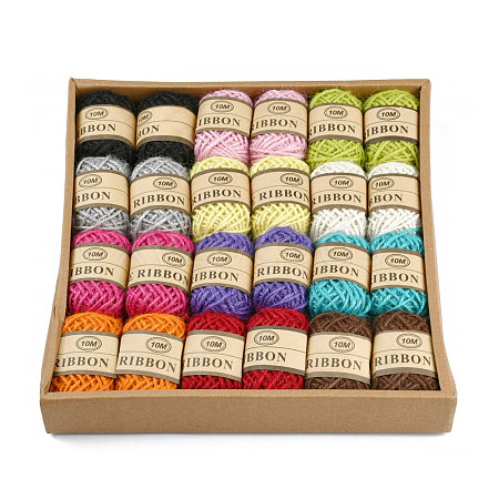 12 Colors Jute Cord OCOR-L039-G-1