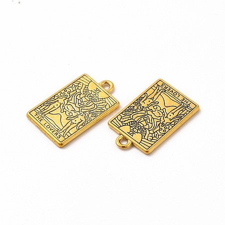 Tibetan Style Alloy Pendants PALLOY-M207-06AG-04-1