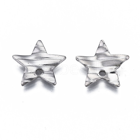 304 Stainless Steel Charms STAS-S080-057P-NR-1