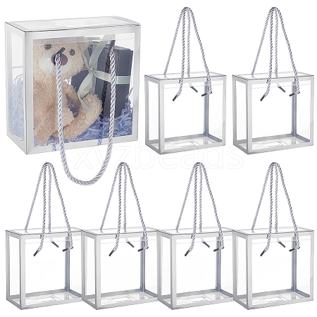Foldable Hot Stamping Transparent PVC Packaging Boxes CON-WH0123-24B-01-1