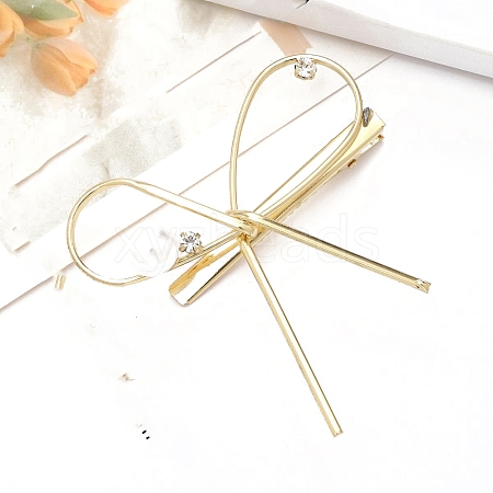 Alloy Alligator Hair Clips PW-WGB8ACB-02-1