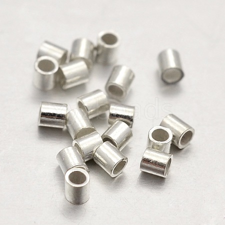 925 Sterling Silver Column Bead Spacers STER-E041-04S-1