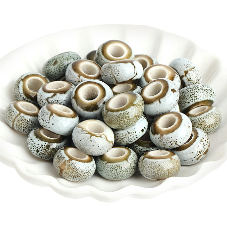 40Pcs Handmade Porcelain Beads PORC-PA0001-35-1