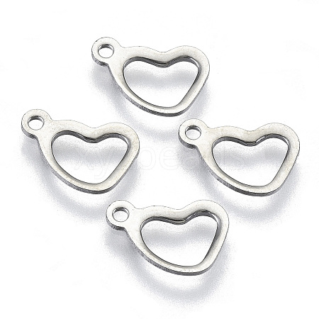 Non-Tarnish 201 Stainless Steel Charms STAS-R116-010-1