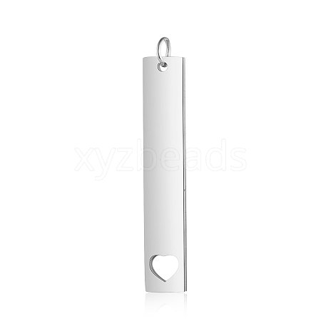 Non-Tarnish 201 Stainless Steel Pendants STAS-S105-T603D-1-1