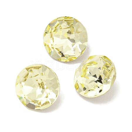 Glass Rhinestone Cabochons RGLA-L029-13B-213-1