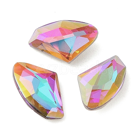 Glass Rhinestone Cabochons RGLA-L029-11B-HELA-1