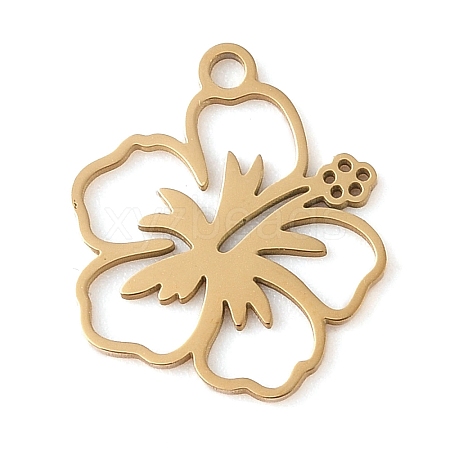 Manual Polishing 201 Stainless Steel Pendants X-STAS-M058-05G-1