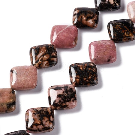 Natural Rhodonite Beads Strands G-L254-13-1