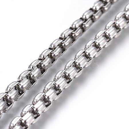 304 Stainless Steel Box Chains STAS-P219-19-A-1