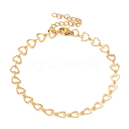 304 Stainless Steel Chain Bracelet for Women BJEW-I313-07-1