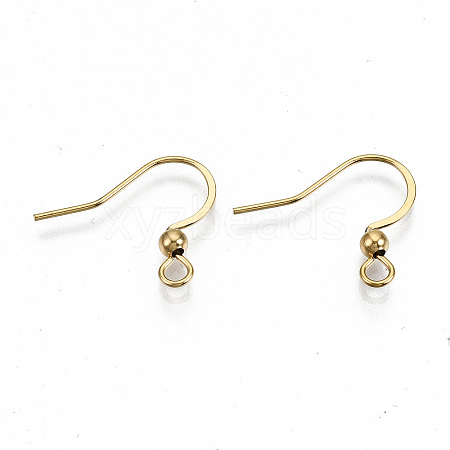 304 Stainless Steel French Earring Hooks STAS-S111-004G-1