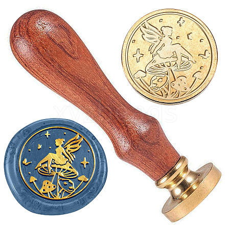 Wax Seal Stamp Set AJEW-WH0208-869-1