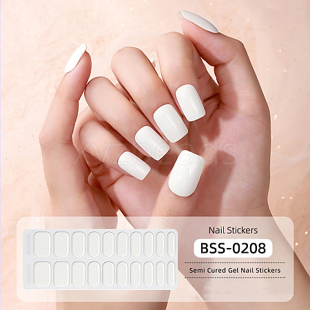 Nail Art Full Cover Nail Stickers MRMJ-YWC0001-BSS-0208-1