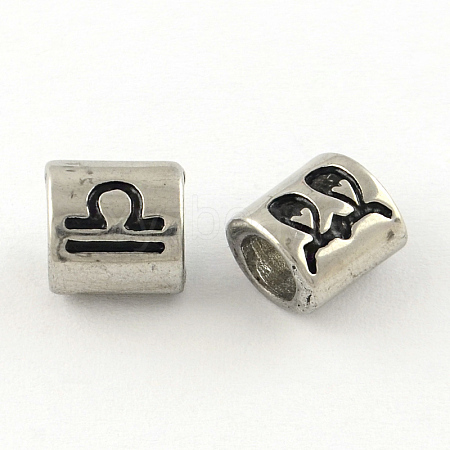 Smooth Surface 304 Stainless Steel European Bead STAS-R079-A09-1