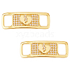 HOBBIESAY 1 Pair Alloy & Cubic Zirconia Shoe Buckle FIND-HY0003-40-1