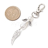 Angel & Wing Alloy Pendant Decoration HJEW-JM02307-3