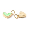 Rack Plating Brass Enamel Charms KK-D073-27G-01-3