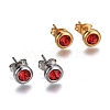 304 Stainless Steel Stud Earrings EJEW-L251-B02-1