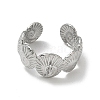 304 Stainless Steel Cuff Open Ring Setting SA-CBA37BC-08B-P-2