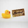 CREATCABIN 50Pcs Duck Theme Paper Card AJEW-CN0001-98C-6