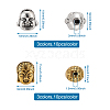 Craftdady Tibetan Style Alloy Beads TIBEB-CD0001-03-9