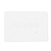 Rectangle Cardboard Jewlery Display Cards CDIS-P004-17A-2