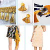 Polyester Tassel Fringe Trimming AJEW-TAC0001-03-8