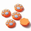 Opaque Resin Cabochons LS-RESI-WH0035-17D-1