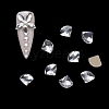 Flat Back Glass Rhinestone Cabochons MRMJ-Q072-44A-1