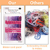 12 Skeins 6-Ply Polycotton(Polyester Cotton) Embroidery Floss DIY-CY0002-94B-7