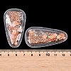 Plastic with Resin and Polymer Clay Accessories RESI-XCP0002-72-3