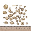 Plated Acrylic Beads MACR-YW0001-29G-2