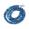 Natural Apatite Beads Strands G-E538-01-2