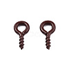 Spray Painted Iron Screw Eye Pin Peg Bails IFIN-N010-002A-02-3