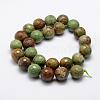 Natural Green Opal Beads Strands G-K209-05A-12mm-2