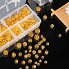 186Pcs 4 Sizes Natural Citrine Beads Strands G-LS0001-08-5