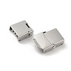 304 Stainless Steel Watch Band Clasps STAS-Z147-34P-01-2