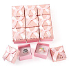 Bowknot Cardboard Paper Ring Gift Storage Boxes CON-TAC0001-16A-1