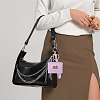 Portable PU Leather Bag Keychains FIND-CL0002-42B-5